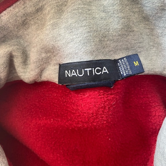 Vintage Nautica 1/4 zip sweatshirt Size M - Picture 6 of 6